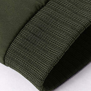 Blouson bomber matelassé en toile de nylon pour homme, brodé, élégant, pour l'hiver, séchage rapide, écologique, chaud - Product Image 6