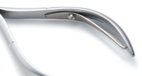 Pince à cuticules pour bébé, design personnalisé D-05, 5 mm, super tranchante, en acier inoxydable, pour manucure russe, pédicure, ongles des orteils, antidérapante