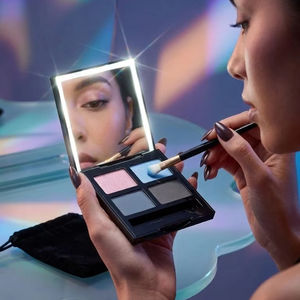 Paleta de Sombras de Ojos de Plástico con Luz LED y Polvo Suelto, Ligera, HY505, Cuadrada - Product Image 1