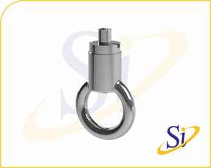 Attache-câble robuste en laiton pour suspension de fils, luminaires suspendus, lustres, panneaux décoratifs et éclairage commercial - Product Image 4