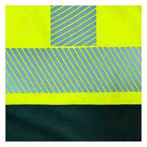 Camisetas de Trabajo de Alta Visibilidad Reflectantes de Manga Larga, Tejidas con Logotipo Personalizado Fluorescente, 100% Algodón - Product Image 4