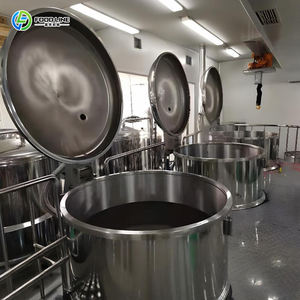 Máquina de cocción al vacío para dulces, máquina para hacer frutas confitadas grandes, tanque de procesamiento de azúcar con doble pared térmica - Product Image 2