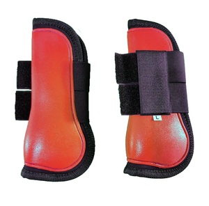 Botas de Montar a Caballo de Neopreno y Cuero Genuino de Alta Calidad, Cierre de Hebilla, Diseño Moderno y Duradero, Opción de Logotipo Personalizado para Uso Ecuestre - Product Image 6