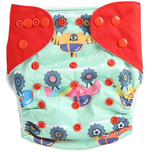 Pañal de tela reutilizable Polka Tots Comprar en línea Pañal de bebé ajustable impermeable-Coche - Product Image 5