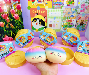 Cheerful Dumpling Bun Vent Squeeze Toy Extra Soft Slow Rising Tactile Plaything Soothing Sensory Gift for Everyone - Product Image 3