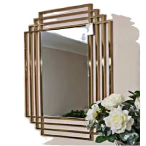 Espejo de pared redondo bohemio ecológico de alta calidad para decoración del hogar, espejos de pared de diseño moderno, decoración del hogar - Product Image 3