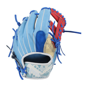 Guantes de Béisbol y Sóftbol Profesionales de Diseño Personalizado, Ecológicos, para las Cuatro Estaciones, Cómodos, de Cuero Vacuno, para Equipos Adultos, Uso Diario - Product Image 1