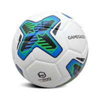 Balón de Fútbol Oficial FIBA GAMEGAZER GGI-FS-00011, Cosido a Mano, Ligero, Personalizable en Tamaño, Peso y Circunferencia, Color Personalizado