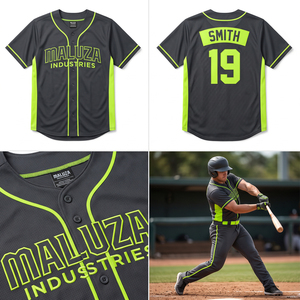 Camisetas de Béisbol con Impresión por Transferencia de Calor, Personalizadas con Bordado Frontal en Tela Tackle Twill, Ropa Deportiva de Equipo, Camisetas Retro Casuales de Softbol - Product Image 5