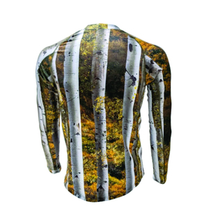 เสื้อลายพรางสำหรับล่าสัตว์ แขนยาว ระบายอากาศได้ดี เหมาะสำหรับกิจกรรมกลางแจ้งและเดินป่าในป่าไม้ - Product Image 6