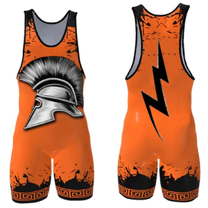 Singlet Personalizado para Hombre y Mujer, para Gimnasio, Deportes, Levantamiento de Pesas, Lucha Libre, Diseño Personalizado, Impresión Digital, Spandex/Poliéster, Secado Rápido, Elástico - Product Image 1
