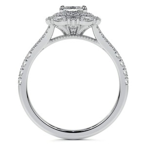 Moissanite Oval Cut Prong Set <b>Solitaire</b> Engagement <b>Ring</b> 925 Sterling <b>Silver</b> Luxury Bridal Wedding Anniversary Gift - Product Image 2