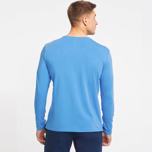 T-shirt personnalisé à manches longues pour homme, prix imbattable, t-shirt de sport pour homme, vêtements de sport, running, entraînement, manches longues - Product Image 4