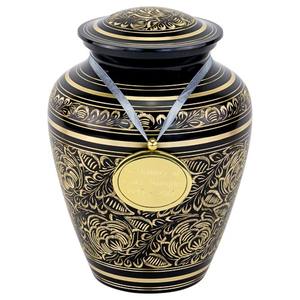 Urna Funeraria de Latón Villarose Elite, Diseño Dorado, Urna Conmemorativa para Cenizas Humanas, Fabricante OEM ODM - Product Image 1