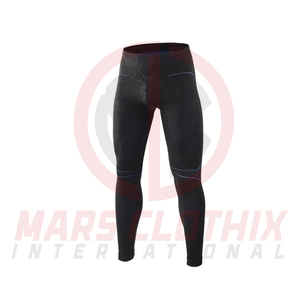Traje de Compresión de Manga Larga para Hombre, Estampado Geométrico, Poliéster, Ajustado, Ropa Deportiva, Conjunto de Compresión Masculino - Product Image 4