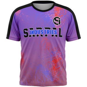 เสื้อยืดคอกลมผู้ชาย/ผู้หญิง โพลีเอสเตอร์ 100% คุณภาพสูง ไม่ยับ ระบายอากาศดี รับผลิตแบบ OEM/ODM ขายส่ง ปรับแต่งได้ - Product Image 1