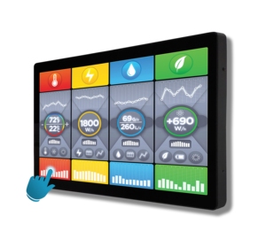 จอแสดงผลอุตสาหกรรมขนาด 18.5 นิ้ว แบบ Capacitive Multi Point Interface พร้อมตัวเรือนโลหะเต็มรูปแบบ รองรับ VESA - Product Image 1