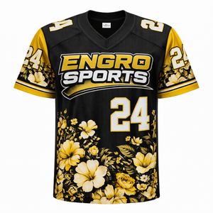 Jersey con Logotipo Bordado por Sublimación, Impresión por Transferencia de Calor, Logotipo del Equipo, Nombre y Número del Jugador, Jersey Personalizado con Botones - Product Image 2