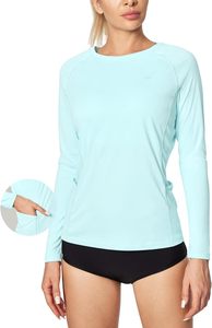 Chemise de sport décontractée anti-UV pour la pêche, col rond, manches courtes, en mousseline, légère, pour activités de plein air, fitness, été. - Product Image 2