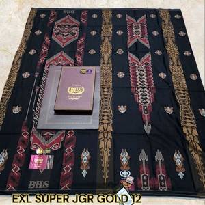 Indonesia Sarong Jacquard BHS Excellent Gold JGR Adults Traditional Muslim Elegant Mercerized Breathable Men - Product Image 5