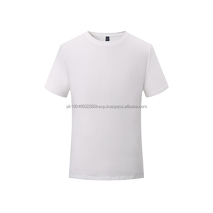 Impression ou broderie logo oem uni 100% coton, T-shirt pour homme, coupe ample 100% coton, T-shirt pour homme, coupe ample - Product Image 3