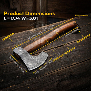 Hot Sale Cheap Price Damascus Steel Axe 2026 Bulk Quantity Damascus Axe <b>Hand</b> <b>Tools</b> Damascus Axe - Product Image 2