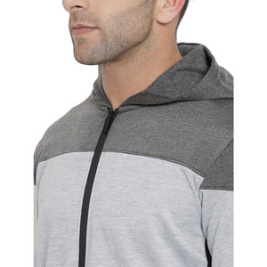 Survêtements de jogging légers pour hommes, deux pièces, unis, avec fermeture éclair, haute qualité, prix de gros, personnalisables avec logo, pour l'hiver - Product Image 6