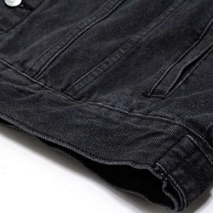 Chaquetas Vaqueras Casuales para Mujer al por Mayor, con Botones, Color Sólido, Largo Regular, de Alta Calidad para Invierno - Product Image 6