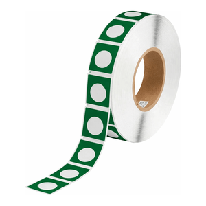 Étiquettes adhésives en polyester durable Brady pour boutons poussoirs de panneaux de commande industriels - Product Image 3