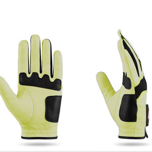 Nuevo Guante de Béisbol de Cuero Amarillo con Logotipo Personalizado para Mano Derecha, Fabricante OEM de Guantes de Bateo de Béisbol, Guante de Béisbol Profesional Personalizado - Product Image 3