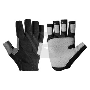Guantes Deportivos de Cuero Transpirables, Ligeros y de Alto Rendimiento, Sin Dedos, Antideslizantes, para Hombres y Mujeres, para Gimnasio y Fitness - Product Image 1