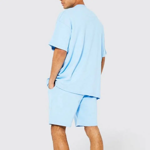 Wholesale Custom Logo High Quality Heavy Weight <b>Box</b> Fit <b>Drop</b> Shoulder Oversized Cropped Boxy T Shirts for Men's - Product Image 2