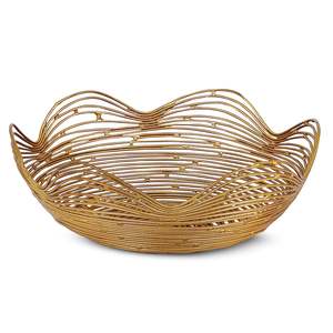 Cesta de Frutas Versátil y Canasta de Regalo para Bodas y Festividades, Estilo Mimbre, Cesta de Frutas de Primera Calidad con Asa - Product Image 6