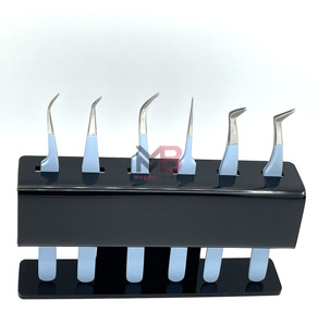 Pinzas de Alta Calidad de Nuevo Tipo para Extensiones de Pestañas, Pinzas para Extensiones de Pestañas de Volumen, Herramientas de Belleza - Product Image 5