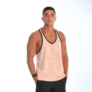 Camiseta sin Mangas de Secado Rápido para Entrenamiento y Running, Camisetas Deportivas OEM de Verano, Camiseta sin Mangas de Algodón de Alta Calidad para Hombre para Gimnasio y Fitness - Product Image 2