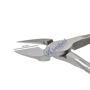 Best Wholesale Professional Durable Stainless Steel <b>Nail</b> Nipper Wide Jaw Opening Satin Finish <b>for</b> Manicure Pedicure Art Ingrown - Product Image 5