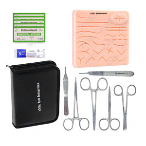 Enhance Surgical Skills Surgical Instruments Medic Instruments Surgical <b>Suture</b> Wounds For Medical Students Wound Closer Training - Product Image 1