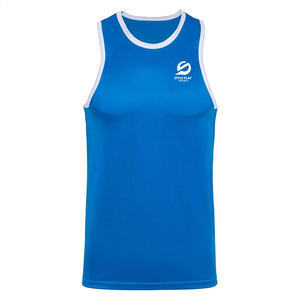 Chaleco de Entrenamiento de Boxeo Fabricado por un Fabricante Profesional, Diseño de Logotipo Personalizado, Color Sólido, Sin Mangas, Algodón Duradero y Transpirable - Product Image 1
