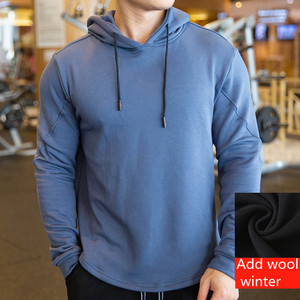 Wholesale Men Private Label Printing logo Gym Fitness Wear <b>Workout</b> Fitness Sweatshirt <b>Hoodies</b> Plus Size Fleece Men Sport Hoodie - Product Image 6