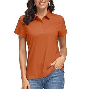 Offre Spéciale – Polo respirant personnalisé avec logo pour femme – T-shirt polo à manches courtes pour femme – Polo de golf vierge – Robe polo pour femme - Product Image 1