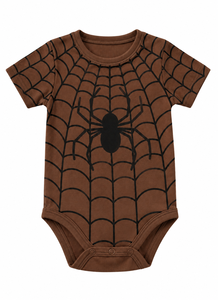 Body à manches courtes imprimé toile d'araignée pour bébé - Product Image 3