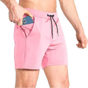 Pantalones Cortos Deportivos para Hombre, de Malla Transpirable, Casuales, para Gimnasio, Fitness, Entrenamiento y Ejercicio - Product Image 6