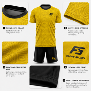 Ensemble de maillots de football personnalisés par sublimation 2026 – Tenue de football respirante et à séchage rapide pour hommes – Vêtements d'entraînement d'équipe – Kits de football en gros - Product Image 4