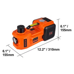 Martinetto Elettrico ad Aria Compressa da 3 Tonnellate con Pompa Gonfiabile, Luce LED e Design Portatile - Product Image 5
