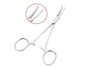 Pince hémostatique en acier inoxydable de 12,5 cm, outils chirurgicaux de qualité supérieure à prix abordable, fournisseur Pakistan. - Product Image 5