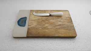 Tabla de Quesos de Bambú y Madera de Acacia Sólida Ecológica Personalizada al por Mayor, Fabricada en Diversos Países - Product Image 3