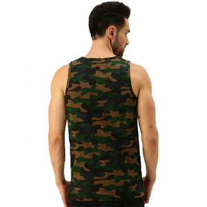 Camiseta sin mangas para hombre, estilo 2026, 100% algodón, transpirable, de secado rápido, cuello redondo, informal, venta al por mayor, con servicio OEM de calidad económica - Product Image 4
