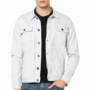Veste en jean de qualité supérieure, très vendue, vêtements chauds d'hiver, coupe confortable, veste d'hiver pour hommes adultes - Product Image 1