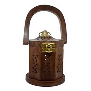 Soporte Tradicional Hecho a Mano y Ecológico para Varillas de Incienso de Sándalo, Atrapador de Cenizas para Aromaterapia, Meditación y Yoga (7 Pulgadas) - Product Image 1