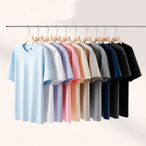 Camiseta de Hombre al por Mayor, Personalizada con Logotipo de Marca, 100% Algodón, Cuello Redondo, Manga Corta, Lisa, Casual, de Secado Rápido y Transpirable - Product Image 5
